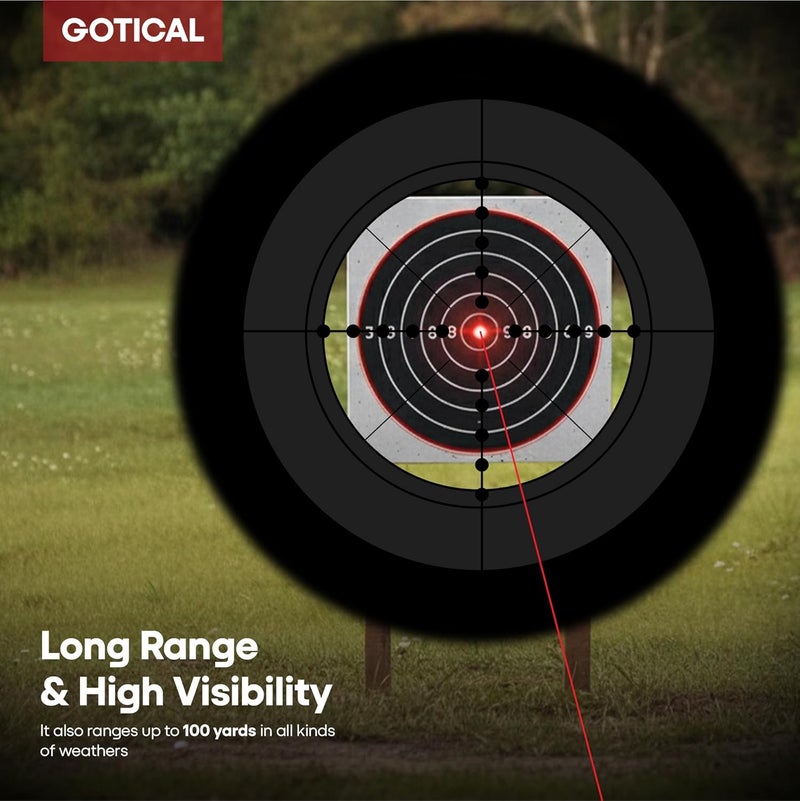 Gotical Arrow Laser Sight Tactical Archery Bore Sight Red Dot Laser for Compound Bow Crossbow Boresighter Sight Tool for Target - Image 4